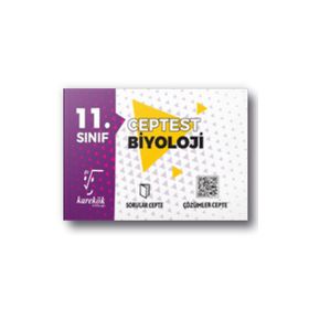 11. Sınıf Biyoloji Cep Test - Karekök Yayınları