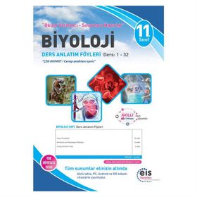 11. Sınıf Biyoloji DAF Ders Anlatım Föyleri Eis Yayınları