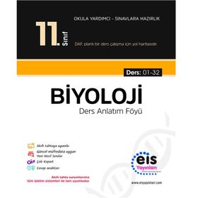 11. Sınıf Biyoloji DAF Ders Anlatım Föyleri Eis Yayınları