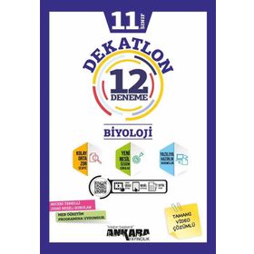 11. Sınıf Biyoloji Dekatlon 12 Deneme-Ankara Yayınları
