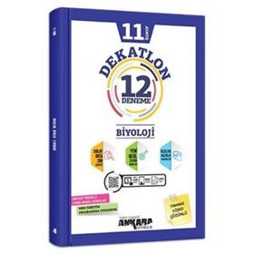 11. Sınıf Biyoloji Dekatlon 12 Deneme-Ankara Yayınları