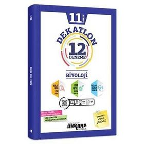 11. Sınıf Biyoloji Dekatlon 12 Deneme-Ankara Yayınları