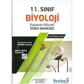 11. Sınıf Biyoloji Kazanım Hücreli Soru Bankası Seviye Yayınları