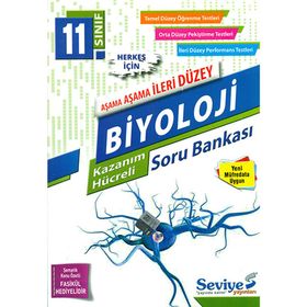 11. Sınıf Biyoloji Kazanım Hücreli Soru Bankası Seviye Yayınları