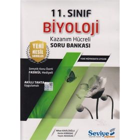 11. Sınıf Biyoloji Kazanım Hücreli Soru Bankası Seviye Yayınları