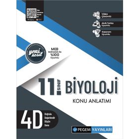 11. Sınıf Biyoloji Konu Anlatımı - Pegem Akademik Yayıncılık