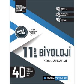 11. Sınıf Biyoloji Konu Anlatımı - Pegem Akademik Yayıncılık
