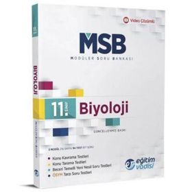 11.Sınıf Biyoloji MSB - Eğitim Vadisi Yayınları