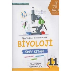 11.Sınıf Biyoloji Ödev Kitabı Yazıt Yayınları