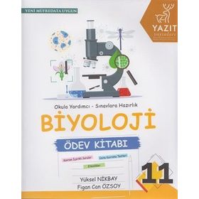 11.Sınıf Biyoloji Ödev Kitabı Yazıt Yayınları