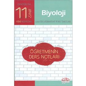11.Sınıf Biyoloji Öğretmenin Ders Notları Editör Yayınevi