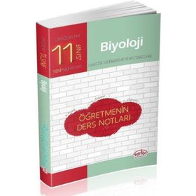 11.Sınıf Biyoloji Öğretmenin Ders Notları Editör Yayınevi