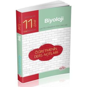 11. Sınıf Biyoloji Öğretmenin Ders Notları Editör Yayınları