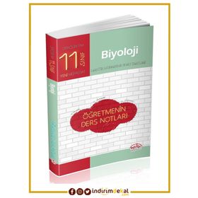 11. Sınıf Biyoloji Öğretmenin Ders Notları Editör Yayınları