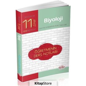11. Sınıf Biyoloji Öğretmenin Ders Notları Editör Yayınları