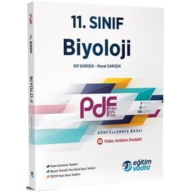 11.sınıf Biyoloji Planlı Ders Föyü Pdf-Eğitim Vadisi Yayınları