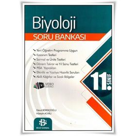 11. Sınıf Biyoloji Soru Bankası Bilgi Sarmal Yayınları