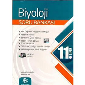 11. Sınıf Biyoloji Soru Bankası Bilgi Sarmal Yayınları