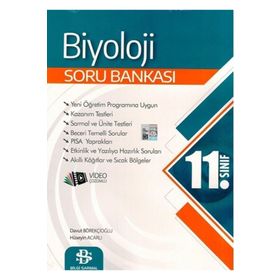 11. Sınıf Biyoloji Soru Bankası Bilgi Sarmal Yayınları