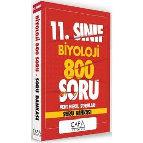 11. Sınıf Biyoloji Soru Bankası-Çapa Yayınları