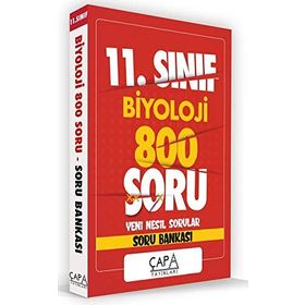 11. Sınıf Biyoloji Soru Bankası-Çapa Yayınları