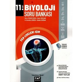 11. Sınıf Biyoloji Soru Bankası Fen Lisesi Çap Yayınları