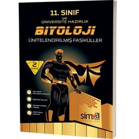 11. Sınıf Biyoloji Soru Bankası Kitabı-Simya Yayınları