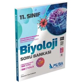 11. Sınıf Biyoloji Soru Bankası Muba Yayınları