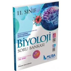 11. Sınıf Biyoloji Soru Bankası Muba Yayınları