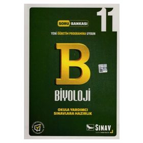 11. Sınıf Biyoloji Soru Bankası Sınav Dergisi Yayınları