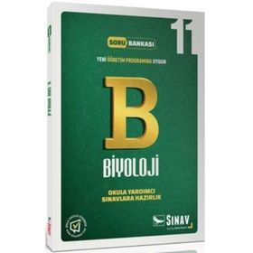 11. Sınıf Biyoloji Soru Bankası Sınav Dergisi Yayınları