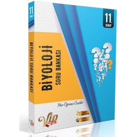 11. Sınıf Biyoloji Soru Bankası Vip Yayınları