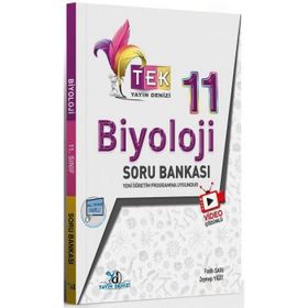 11. Sınıf Biyoloji Tek Serisi Video Çözümlü Soru Bankası Yayın Denizi Yayınları