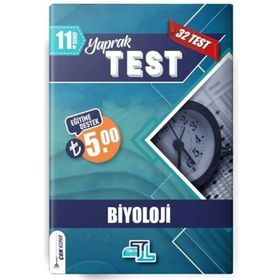 11. Sınıf Biyoloji Yaprak Test-Tümler Yayınları