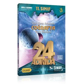 11. Sınıf Coğrafya 24 Adımda Özel Konu Anlatımlı Soru Bankası / Komisyon / Sınav Dergisi Yayınları