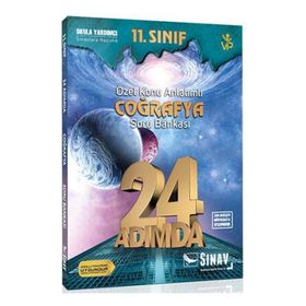 11. Sınıf Coğrafya 24 Adımda Özel Konu Anlatımlı Soru Bankası / Komisyon / Sınav Dergisi Yayınları
