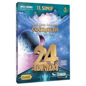 11. Sınıf Coğrafya 24 Adımda Özel Konu Anlatımlı Soru Bankası Sınav Yayınları