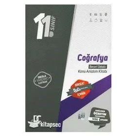 11. Sınıf Coğrafya Beceri Odaklı Konu Anlatım Kitabı-Doğru Cevap Yayınları