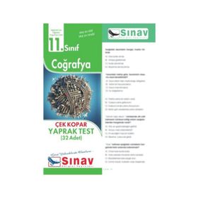 11. Sınıf Coğrafya Çek Kopar Yaprak Test 32 Adet - kollektif