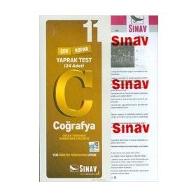 11. Sınıf Coğrafya Çek Kopar Yaprak Test 32 Adet - kollektif