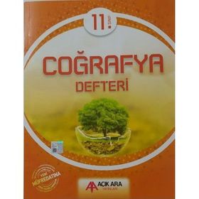 11.Sınıf Coğrafya Defteri - Pandül Yayınları