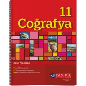 11.Sınıf Coğrafya Defteri - Pandül Yayınları