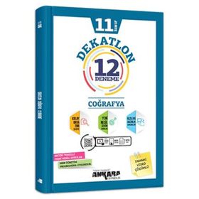 11. Sınıf Coğrafya Dekatlon 12 Deneme-Ankara Yayınları