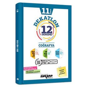 11. Sınıf Coğrafya Dekatlon 12 Deneme-Ankara Yayınları