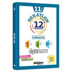 11. Sınıf Coğrafya Dekatlon 12 Deneme-Ankara Yayınları