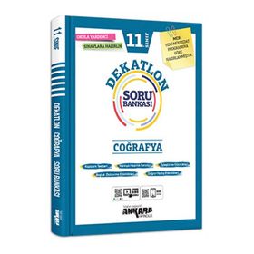 11. Sınıf Coğrafya Dekatlon Soru Bankası Ankara Yayıncılık