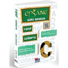 11. Sınıf Coğrafya Efsane Soru Bankası - Açı Yayınları