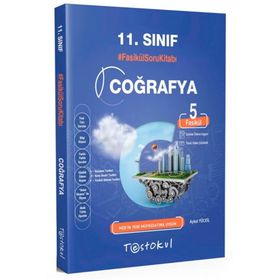 11. Sınıf Coğrafya Fasikül Soru Kitabı-Test Okul Yayınları