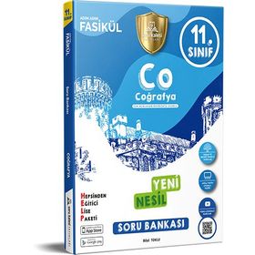 11. Sınıf Coğrafya HELP Soru Bankası - Soru Kalesi Yayınları