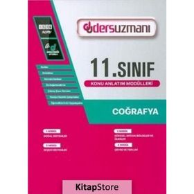 11. Sınıf Coğrafya Konu Anlatım Modülleri Ders Uzmanı